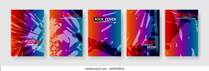 abstract background with gradient color. Applicable for design cover, presentation, invitation, flyer, annual report, poster and business card, desing packaging - Vector