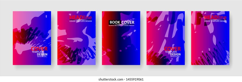 abstract background with gradient color. Applicable for design cover, presentation, invitation, flyer, annual report, poster and business card, desing packaging - Vector