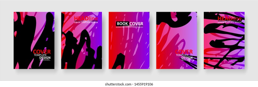 abstract background with gradient color. Applicable for design cover, presentation, invitation, flyer, annual report, poster and business card, desing packaging - Vector