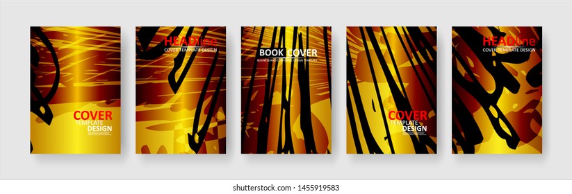 abstract background with gradient color. Applicable for design cover, presentation, invitation, flyer, annual report, poster and business card, desing packaging - Vector