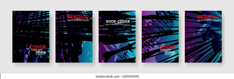 abstract background with gradient color. Applicable for design cover, presentation, invitation, flyer, annual report, poster and business card, desing packaging - Vector