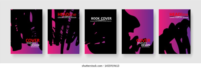 abstract background with gradient color. Applicable for design cover, presentation, invitation, flyer, annual report, poster and business card, desing packaging - Vector