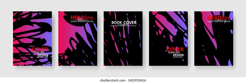 abstract background with gradient color. Applicable for design cover, presentation, invitation, flyer, annual report, poster and business card, desing packaging - Vector