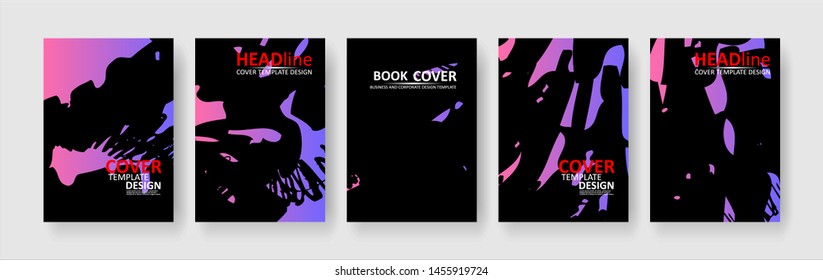 abstract background with gradient color. Applicable for design cover, presentation, invitation, flyer, annual report, poster and business card, desing packaging - Vector