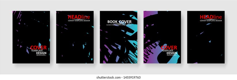 abstract background with gradient color. Applicable for design cover, presentation, invitation, flyer, annual report, poster and business card, desing packaging - Vector
