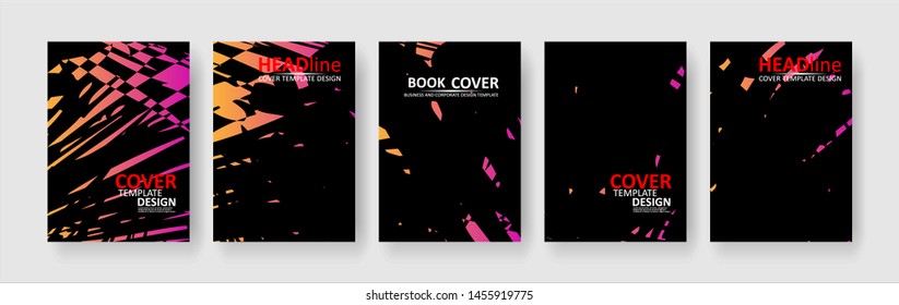 abstract background with gradient color. Applicable for design cover, presentation, invitation, flyer, annual report, poster and business card, desing packaging - Vector