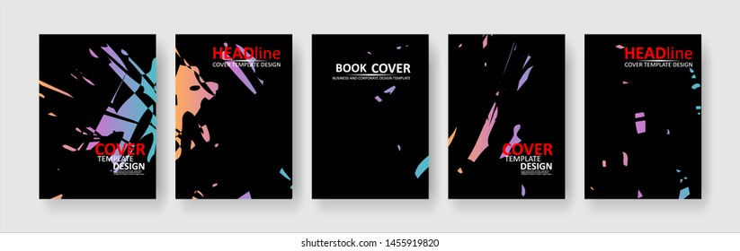 abstract background with gradient color. Applicable for design cover, presentation, invitation, flyer, annual report, poster and business card, desing packaging - Vector