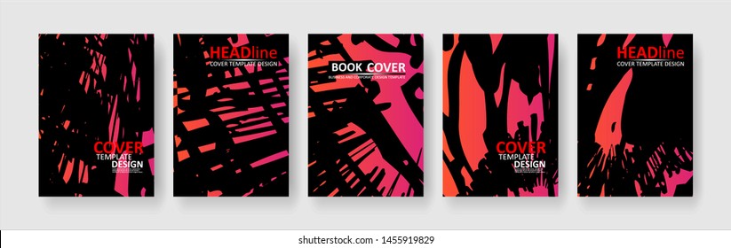 abstract background with gradient color. Applicable for design cover, presentation, invitation, flyer, annual report, poster and business card, desing packaging - Vector