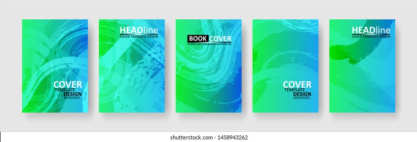 abstract background with gradient color. Applicable for design cover, presentation, invitation, flyer, annual report, poster and business card, desing packaging - Vector