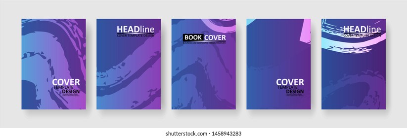 abstract background with gradient color. Applicable for design cover, presentation, invitation, flyer, annual report, poster and business card, desing packaging - Vector