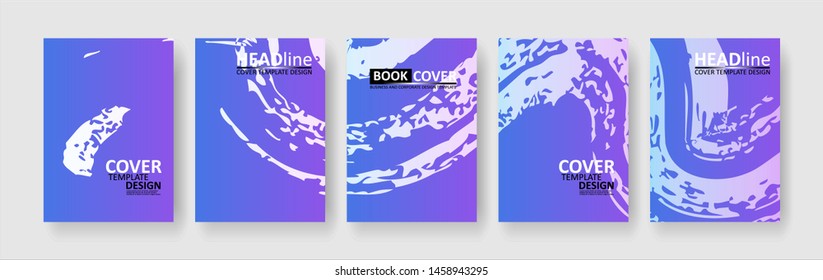 abstract background with gradient color. Applicable for design cover, presentation, invitation, flyer, annual report, poster and business card, desing packaging - Vector