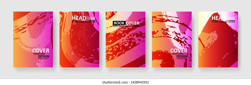 abstract background with gradient color. Applicable for design cover, presentation, invitation, flyer, annual report, poster and business card, desing packaging - Vector