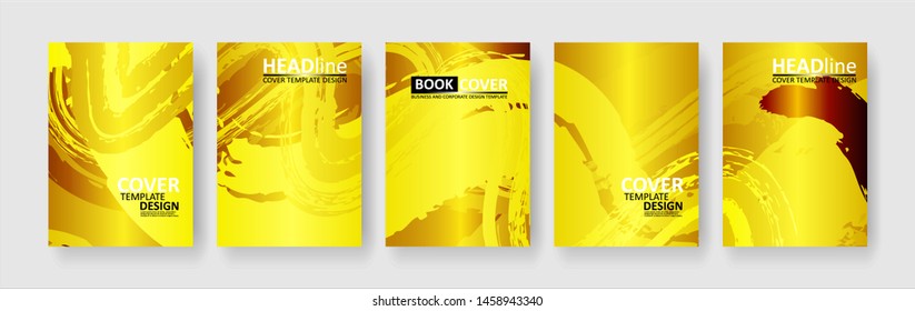 abstract background with gradient color. Applicable for design cover, presentation, invitation, flyer, annual report, poster and business card, desing packaging - Vector