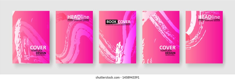 abstract background with gradient color. Applicable for design cover, presentation, invitation, flyer, annual report, poster and business card, desing packaging - Vector