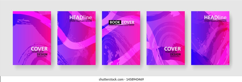 abstract background with gradient color. Applicable for design cover, presentation, invitation, flyer, annual report, poster and business card, desing packaging - Vector