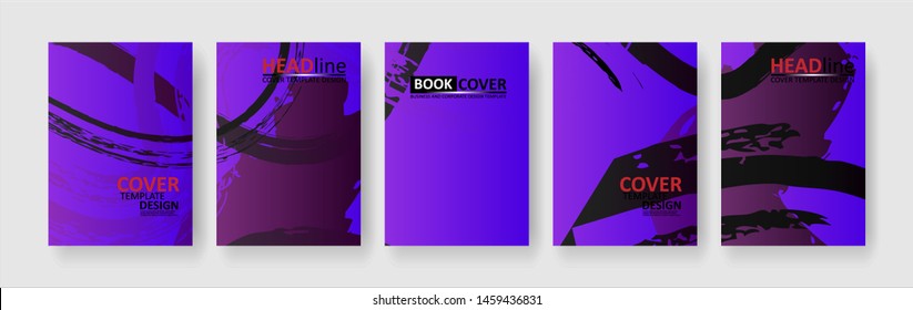 abstract background with gradient color. Applicable for design cover, presentation, invitation, flyer, annual report, poster and business card, desing packaging - Vector