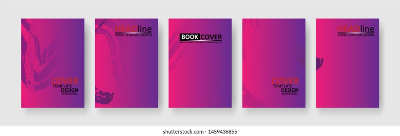 abstract background with gradient color. Applicable for design cover, presentation, invitation, flyer, annual report, poster and business card, desing packaging - Vector