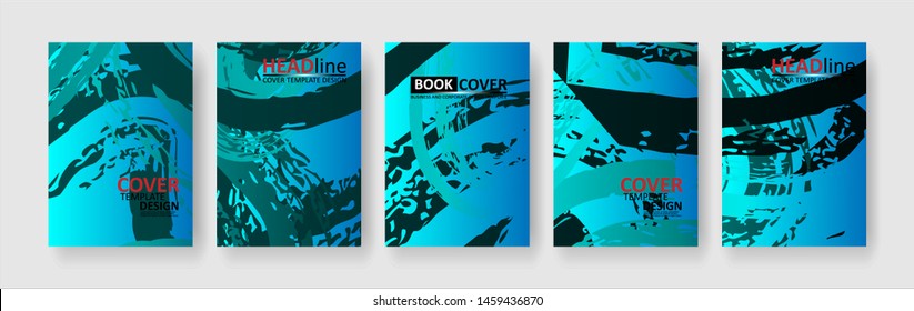 abstract background with gradient color. Applicable for design cover, presentation, invitation, flyer, annual report, poster and business card, desing packaging - Vector