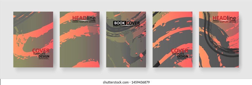 abstract background with gradient color. Applicable for design cover, presentation, invitation, flyer, annual report, poster and business card, desing packaging - Vector