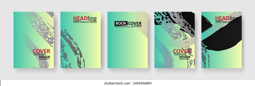 abstract background with gradient color. Applicable for design cover, presentation, invitation, flyer, annual report, poster and business card, desing packaging - Vector