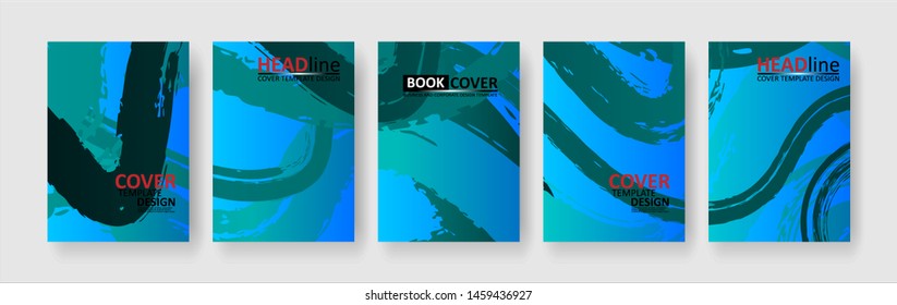 abstract background with gradient color. Applicable for design cover, presentation, invitation, flyer, annual report, poster and business card, desing packaging - Vector