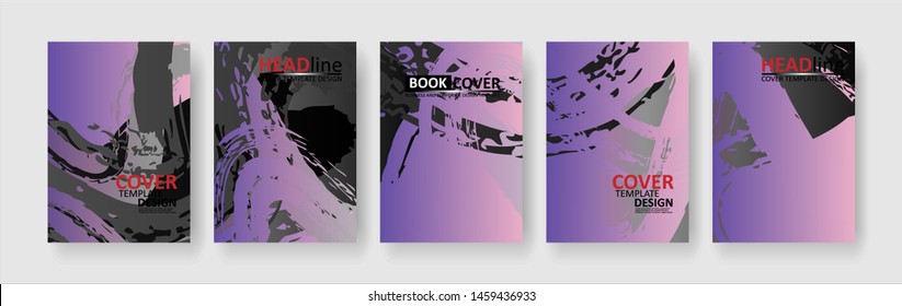 abstract background with gradient color. Applicable for design cover, presentation, invitation, flyer, annual report, poster and business card, desing packaging - Vector