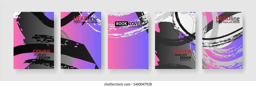 abstract background with gradient color. Applicable for design cover, presentation, invitation, flyer, annual report, poster and business card, desing packaging - Vector