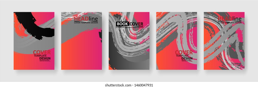 abstract background with gradient color. Applicable for design cover, presentation, invitation, flyer, annual report, poster and business card, desing packaging - Vector