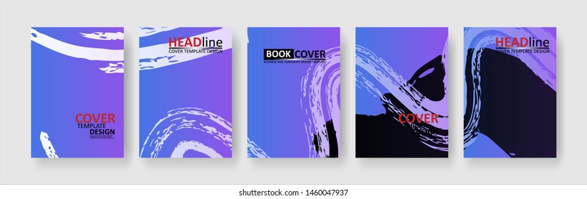 abstract background with gradient color. Applicable for design cover, presentation, invitation, flyer, annual report, poster and business card, desing packaging - Vector