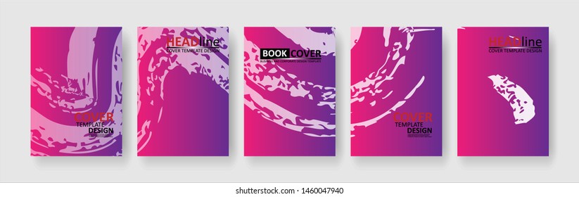 abstract background with gradient color. Applicable for design cover, presentation, invitation, flyer, annual report, poster and business card, desing packaging - Vector