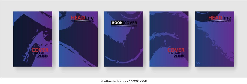 abstract background with gradient color. Applicable for design cover, presentation, invitation, flyer, annual report, poster and business card, desing packaging - Vector