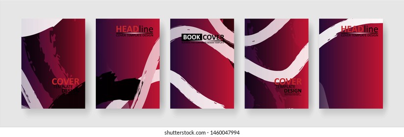 abstract background with gradient color. Applicable for design cover, presentation, invitation, flyer, annual report, poster and business card, desing packaging - Vector