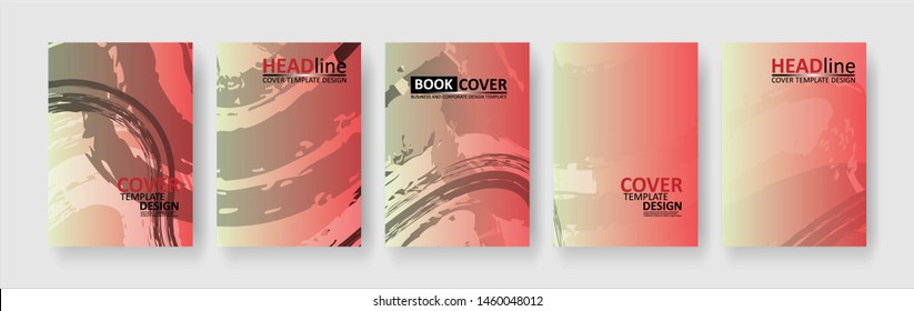 abstract background with gradient color. Applicable for design cover, presentation, invitation, flyer, annual report, poster and business card, desing packaging - Vector