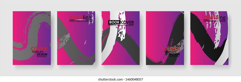 abstract background with gradient color. Applicable for design cover, presentation, invitation, flyer, annual report, poster and business card, desing packaging - Vector
