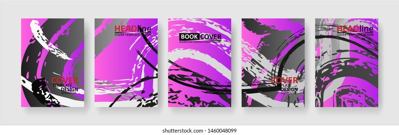 abstract background with gradient color. Applicable for design cover, presentation, invitation, flyer, annual report, poster and business card, desing packaging - Vector