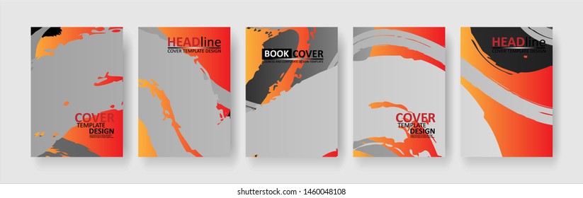 abstract background with gradient color. Applicable for design cover, presentation, invitation, flyer, annual report, poster and business card, desing packaging - Vector