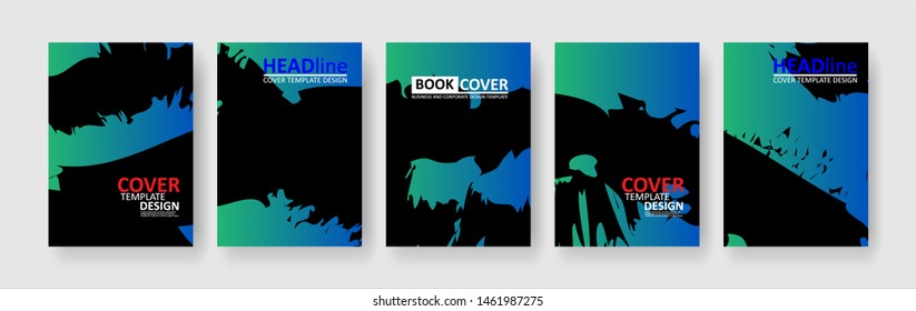 abstract background with gradient color. Applicable for design cover, presentation, invitation, flyer, annual report, poster and business card, desing packaging - Vector