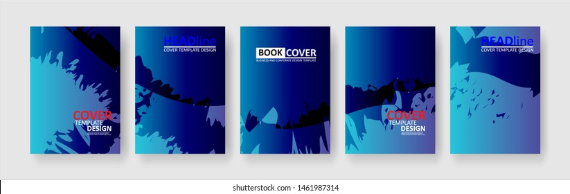 abstract background with gradient color. Applicable for design cover, presentation, invitation, flyer, annual report, poster and business card, desing packaging - Vector