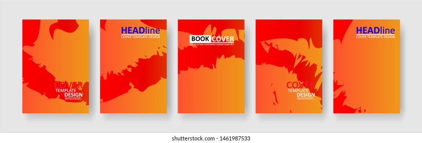 abstract background with gradient color. Applicable for design cover, presentation, invitation, flyer, annual report, poster and business card, desing packaging - Vector