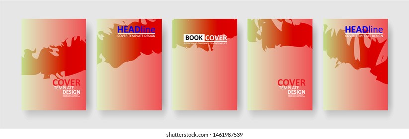 abstract background with gradient color. Applicable for design cover, presentation, invitation, flyer, annual report, poster and business card, desing packaging - Vector