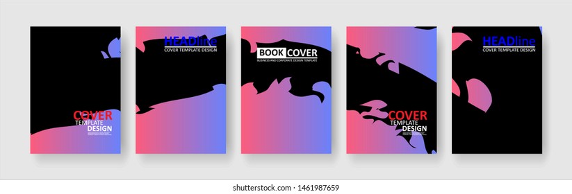 abstract background with gradient color. Applicable for design cover, presentation, invitation, flyer, annual report, poster and business card, desing packaging - Vector