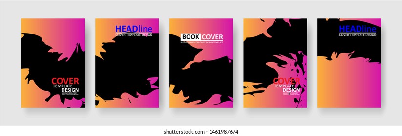 abstract background with gradient color. Applicable for design cover, presentation, invitation, flyer, annual report, poster and business card, desing packaging - Vector