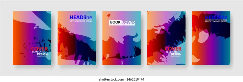 abstract background with gradient color. Applicable for design cover, presentation, invitation, flyer, annual report, poster and business card, desing packaging - Vector