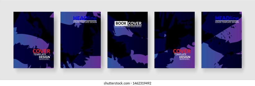 abstract background with gradient color. Applicable for design cover, presentation, invitation, flyer, annual report, poster and business card, desing packaging - Vector