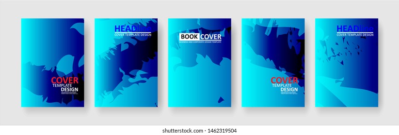 abstract background with gradient color. Applicable for design cover, presentation, invitation, flyer, annual report, poster and business card, desing packaging - Vector