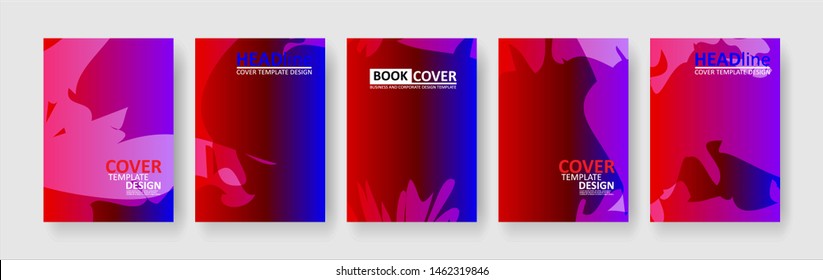 abstract background with gradient color. Applicable for design cover, presentation, invitation, flyer, annual report, poster and business card, desing packaging - Vector