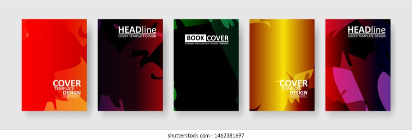 abstract background with gradient color. Applicable for design cover, presentation, invitation, flyer, annual report, poster and business card, desing packaging - Vector