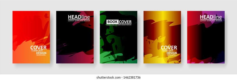 abstract background with gradient color. Applicable for design cover, presentation, invitation, flyer, annual report, poster and business card, desing packaging - Vector