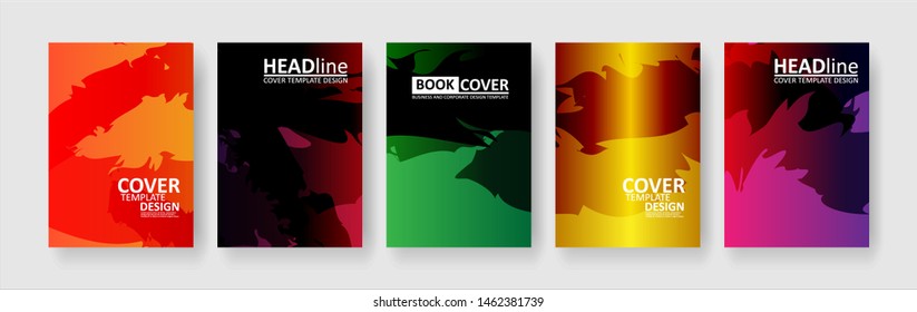 abstract background with gradient color. Applicable for design cover, presentation, invitation, flyer, annual report, poster and business card, desing packaging - Vector