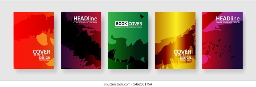 abstract background with gradient color. Applicable for design cover, presentation, invitation, flyer, annual report, poster and business card, desing packaging - Vector